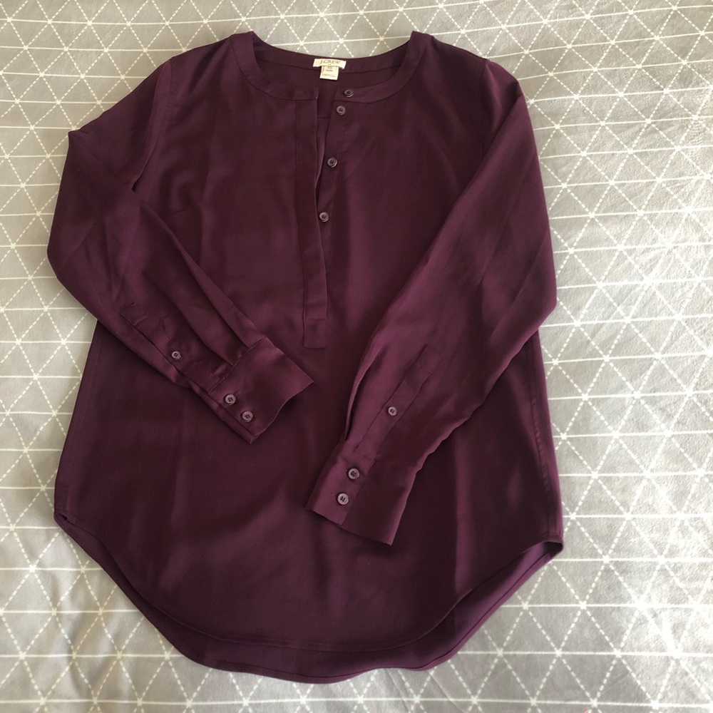 Plum J Crew Top